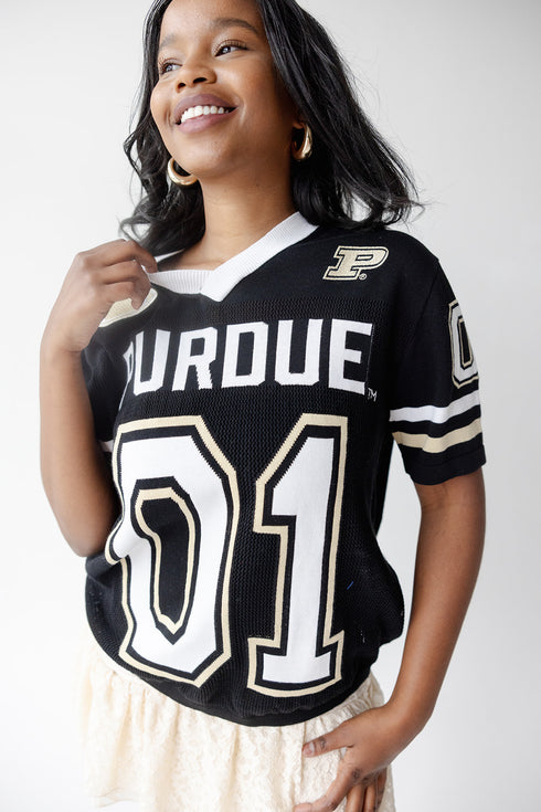 Purdue Sideline Sweater Jersey