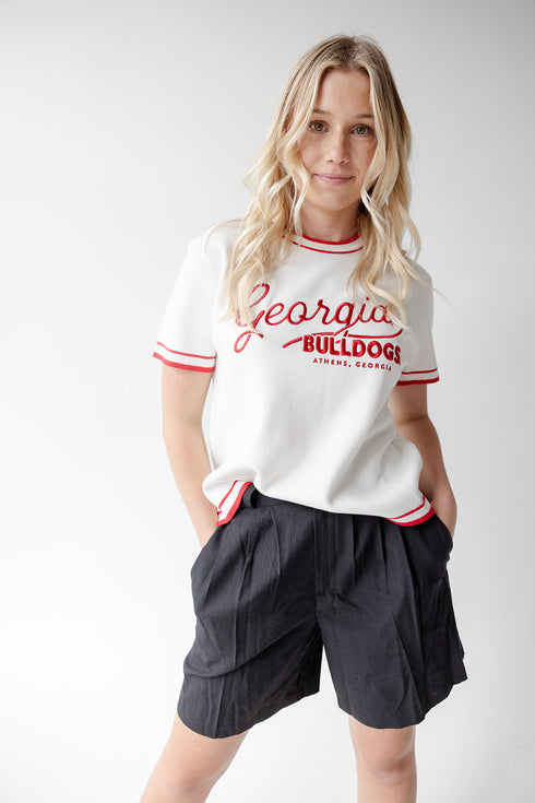 Georgia Clayton Classic Luxe Sweater Tee