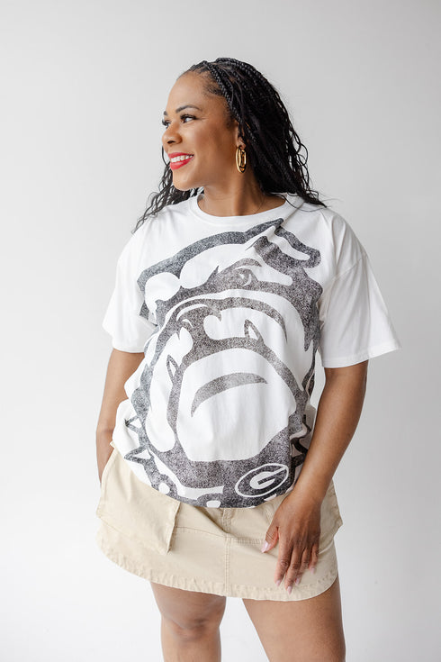 Georgia Lawson Logo Oversized Tee