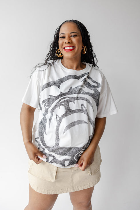 Georgia Lawson Logo Oversized Tee