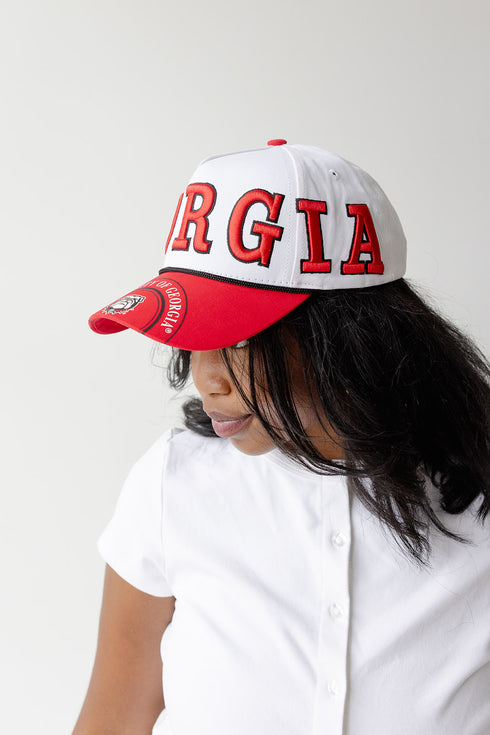 Georgia Phipps Away Split Hat 5 Panel Canvas Baseball Hat