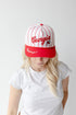 Georgia Pinstripe Hat 5 Panel Canvas Baseball Hat