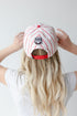 Georgia Pinstripe Hat 5 Panel Canvas Baseball Hat