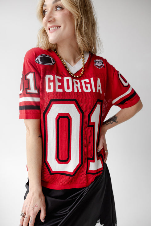 Georgia Sideline Sweater Jersey