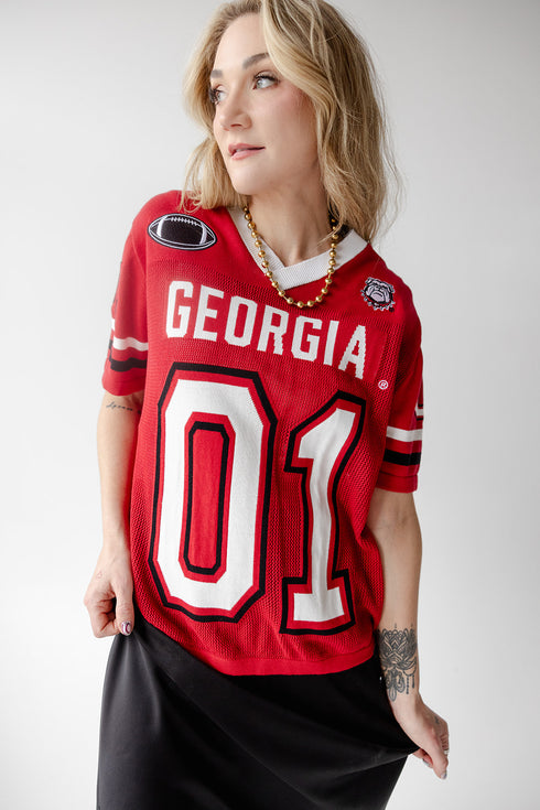 Georgia Sideline Sweater Jersey