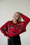 Arkansas Patched Up Cropped Longsleeve