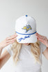 SD State Hustle Luxe 5 Panel Canvas Baseball Hat