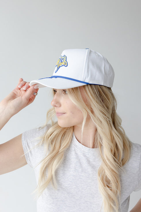 SD State Hustle Luxe 5 Panel Canvas Baseball Hat