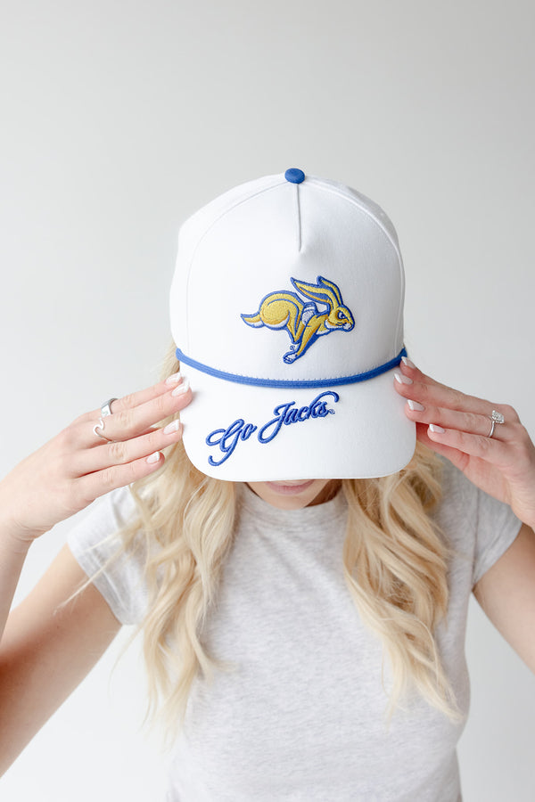 SD State Hustle Luxe 5 Panel Canvas Baseball Hat