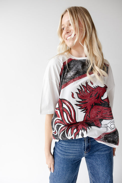 South Carolina Lawson Logo Oversized Tee