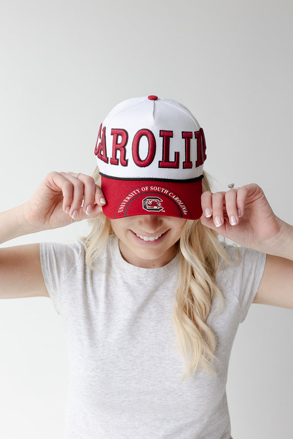 South Carolina Phipps Away Split Hat 5 Panel Canvas Baseball Hat