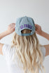 TCU Statement Denim Denim Baseball Hat