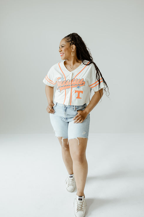 Tennessee 7th Inning Stretch Cropped Baseball Jersey