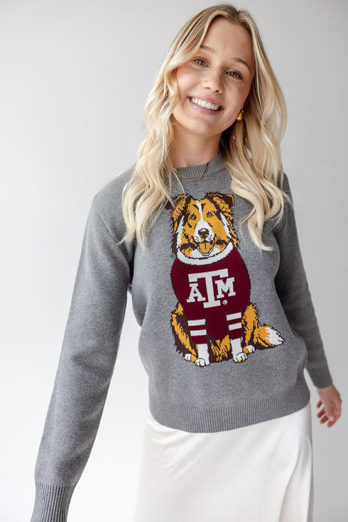 Texas A&M Lucky Dog Crewneck Sweater