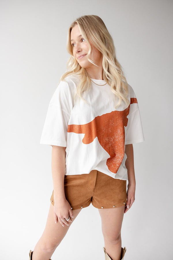 Texas Lawson Logo Oversized Tee