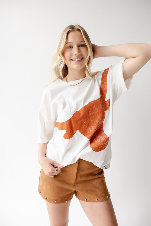 Texas Lawson Logo Oversized Tee