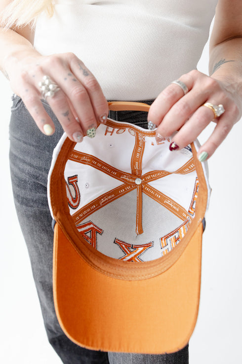 Texas Phipps Away Split Hat 5 Panel Canvas Baseball Hat