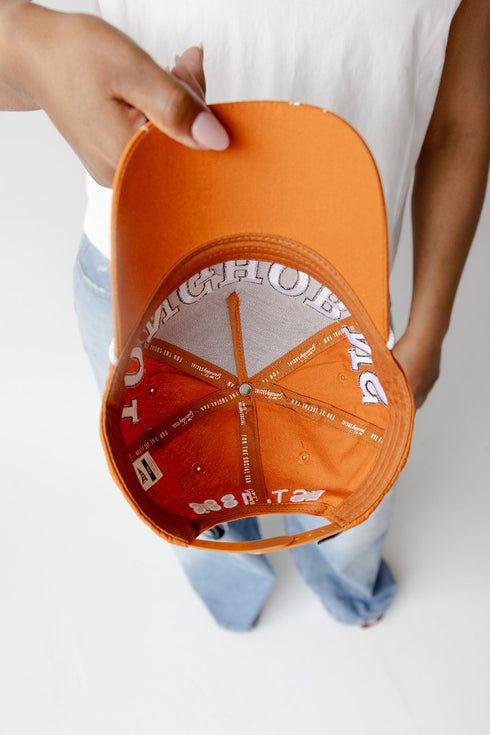 Texas Phipps Split Hat 5 Panel Canvas Baseball Hat