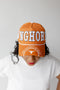 Texas Phipps Split Hat 5 Panel Canvas Baseball Hat