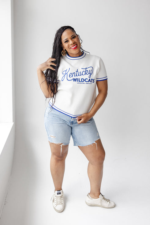 Kentucky Clayton Classic Luxe Sweater Tee
