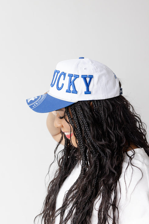 Kentucky Phipps Away Split Hat 5 Panel Canvas Baseball Hat