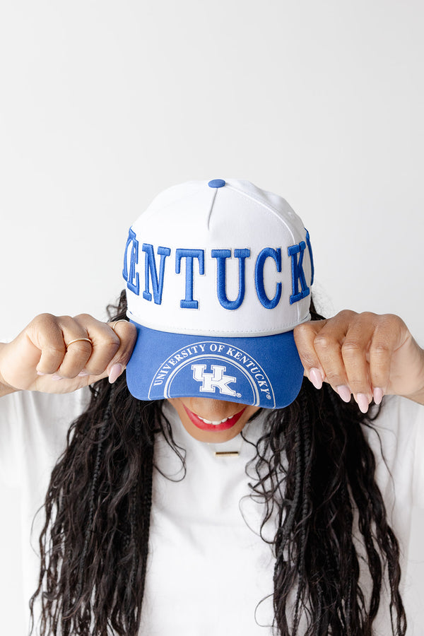 Kentucky Phipps Away Split Hat 5 Panel Canvas Baseball Hat