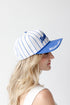 Kentucky Pinstripe Hat 5 Panel Canvas Baseball Hat