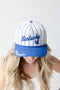 Kentucky Pinstripe Hat 5 Panel Canvas Baseball Hat