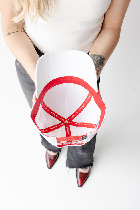 Utah Hustle Luxe 5 Panel Canvas Baseball Hat