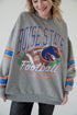 Boise State Langford Multimedia OS Fleece Crew