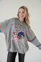 Boise State Langford Multimedia OS Fleece Crew