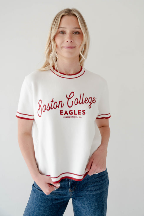 Boston College Clayton Classic Luxe Sweater Tee