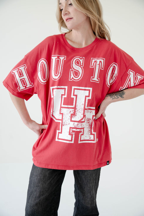 Houston Southern Split OS Band Tee