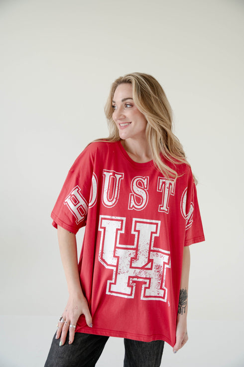 Houston Southern Split OS Band Tee