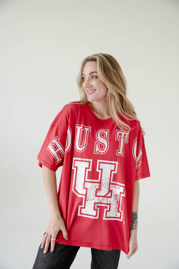Houston Southern Split OS Band Tee