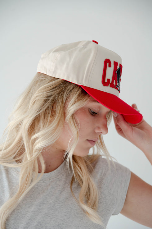 Louisville Mascot Patch 5 Panel Canvas Baseball Hat