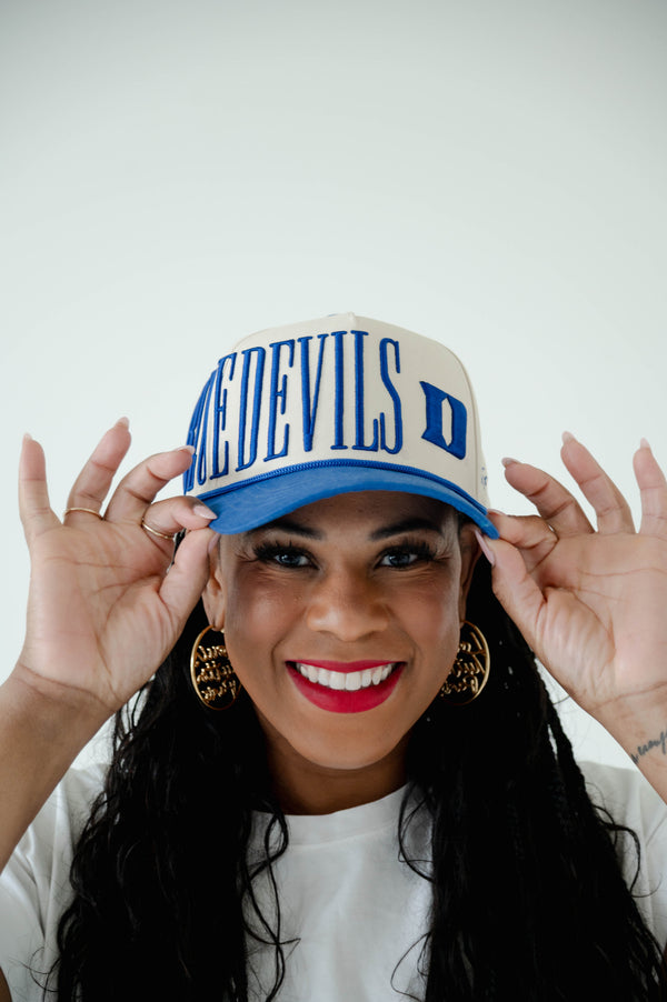 Duke Saturday Stretch 5 Panel Canvas Baseball Hat