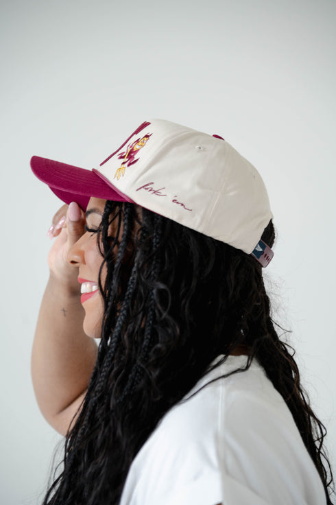 Arizona State Saturday Stretch 5 Panel Canvas Baseball Hat