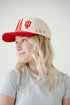 Indiana Saturday Stretch 5 Panel Canvas Baseball Hat