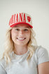 Indiana Saturday Stretch 5 Panel Canvas Baseball Hat
