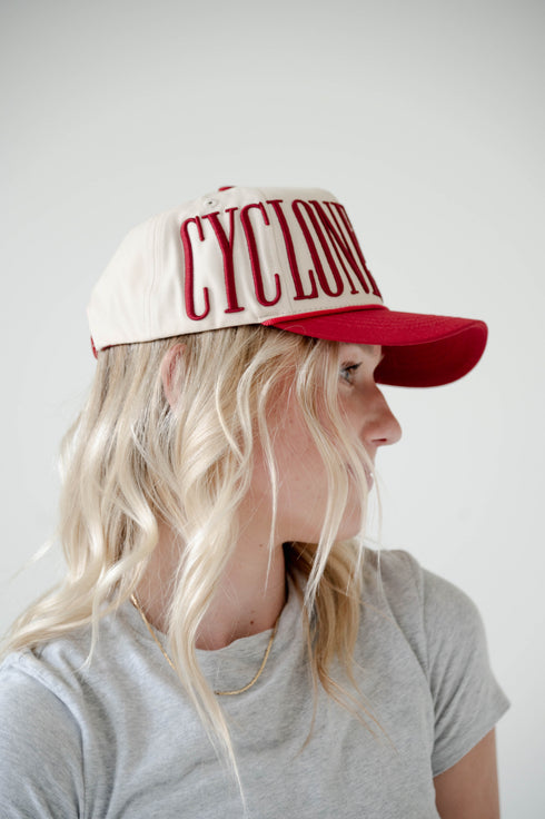 Iowa State Saturday Stretch 5 Panel Canvas Baseball Hat