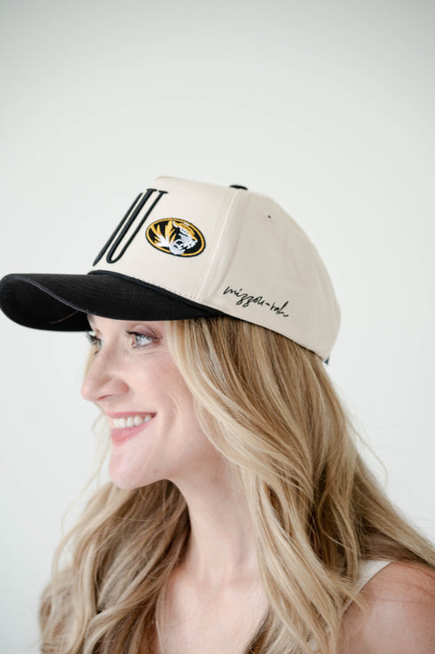 Missouri Saturday Stretch 5 Panel Canvas Baseball Hat