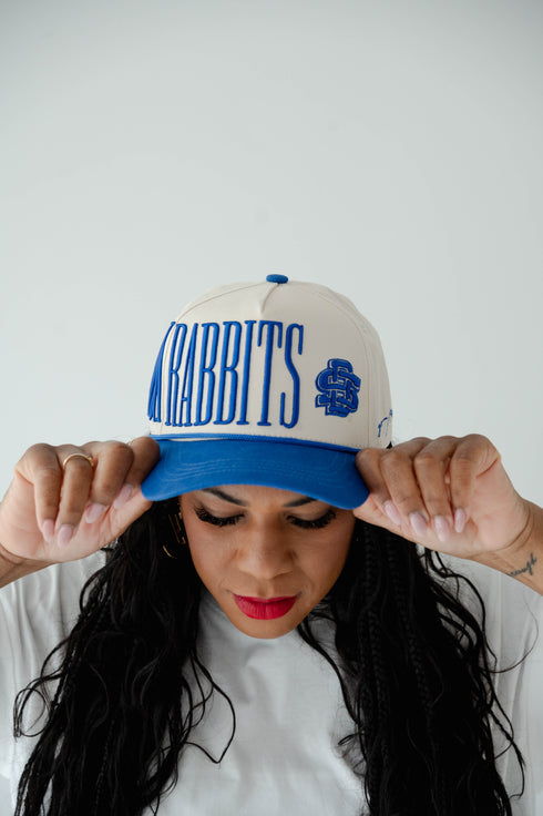 SD State Saturday Stretch 5 Panel Canvas Baseball Hat