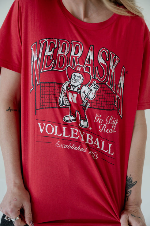 Nebraska Williams Volleyball Comfort T-Shirt