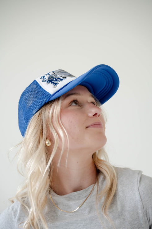 Memphis Layer Patch Foam Trucker Hat