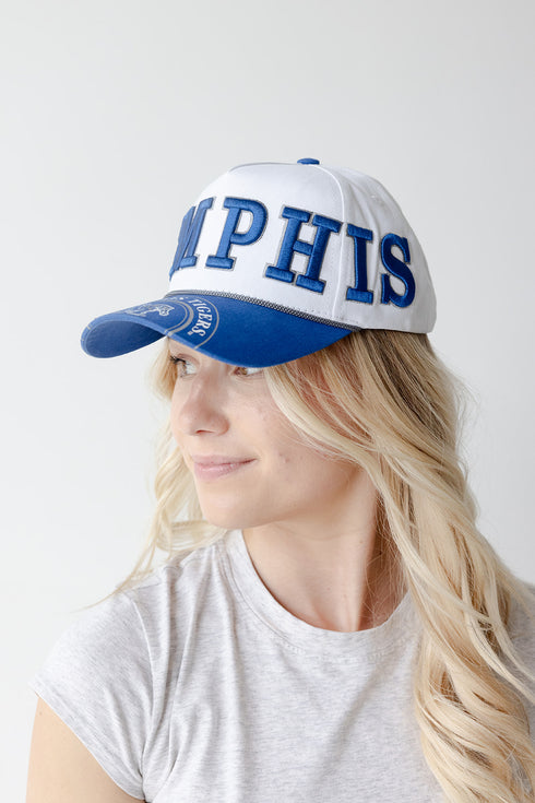 Memphis Phipps Away Split Hat 5 Panel Canvas Baseball Hat