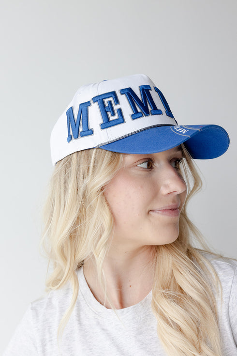 Memphis Phipps Away Split Hat 5 Panel Canvas Baseball Hat