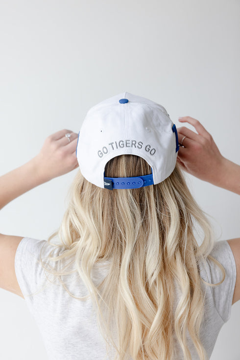 Memphis Phipps Away Split Hat 5 Panel Canvas Baseball Hat