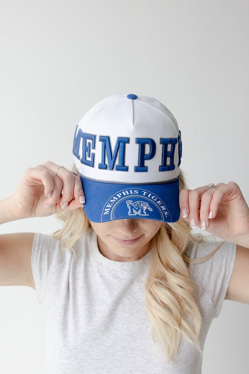 Memphis Phipps Away Split Hat 5 Panel Canvas Baseball Hat