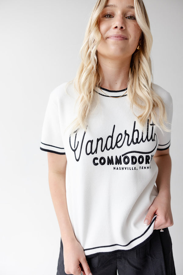 Vanderbilt Clayton Classic Luxe Sweater Tee